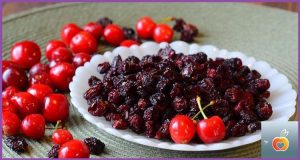 خشک کردن آلبالو