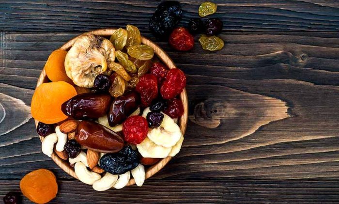 مزایای استفاده میوه خشک برای زنان