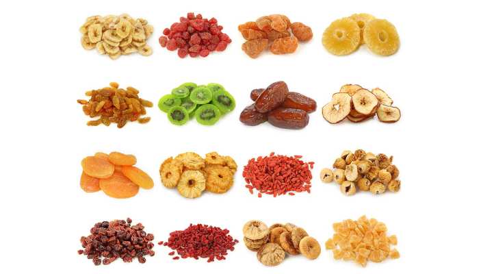 چه میوه هایی را میتوان خشک کرد؟