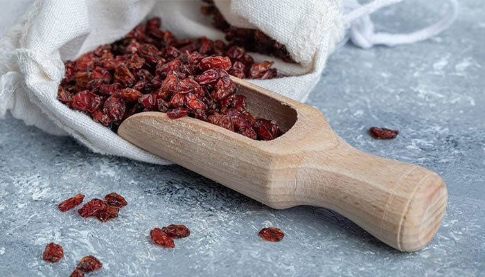 خواص کرن بری خشک شده