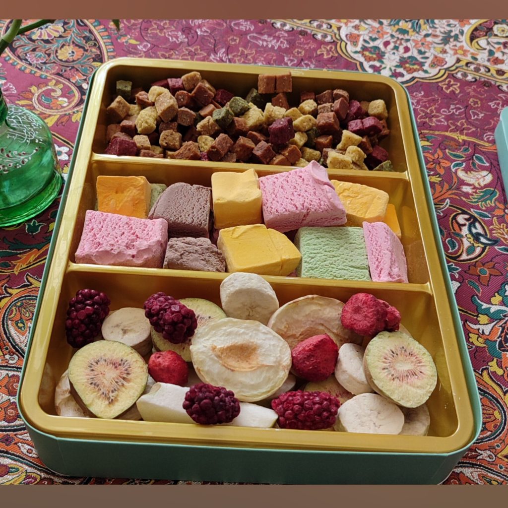 میوه خشک یا بستنی خشک