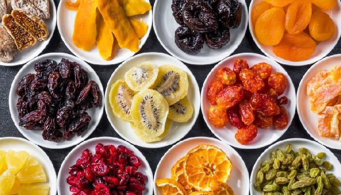 تاثیر روش های مختلف خشک کردن بر ارزش غذایی میوه خشک